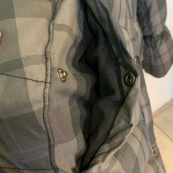 Soia & Kyo, Gray down puffer. Detachable hood, fake fur - Picture 15 of 16